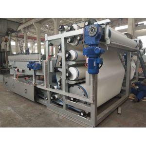 1500mm Sludge Dewatering Screw Press , ISO Sludge Dewatering Equipment