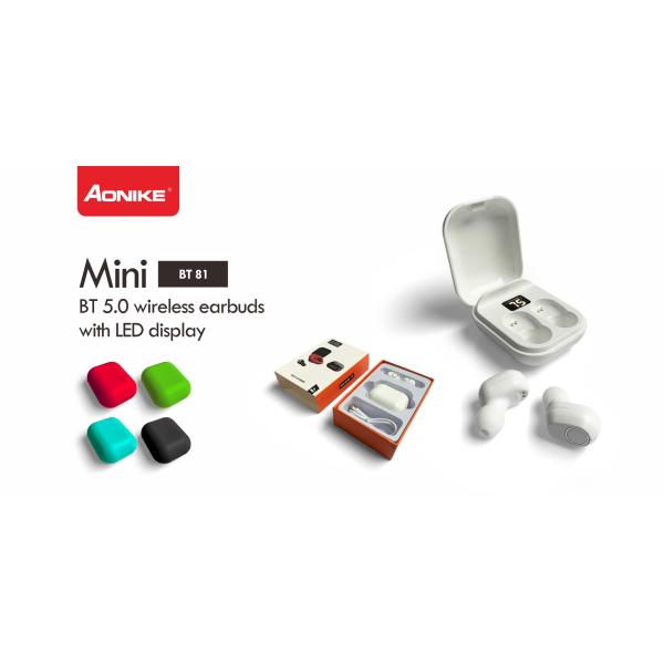 TWS Bluetooth Earbuds With Charging Case OEM/ODM