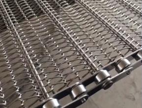 China OEM Stainless Steel Modular Wire Chain Mesh Belt For Conveyor on sale