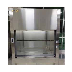 Ergonomic Stainless Steel Fume Hood Cabinet Customized Acid Resistant