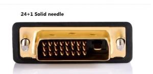 Factory price 24+1pin DVI TO DVI CABLE 1.8 M with magnetic rings