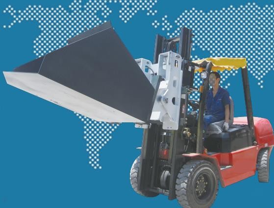 6 Ton Forklift Attachment Hinged Forklift Fork Carriage