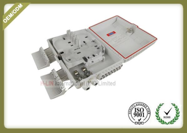Cheap 16 Core Outdoor Fiber Optic Junction Box Rainfall Resistant Outdoor for sale