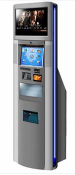 Cheap Hotel and Airport Self Check in Kiosk with Check Reader and Bar-code Scanner for sale