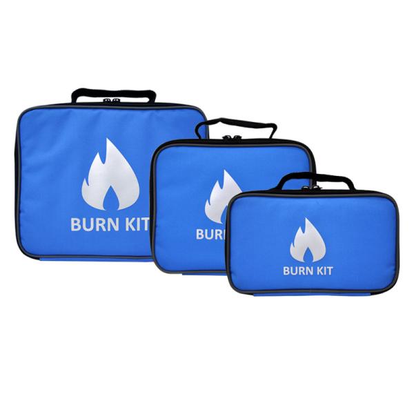 Fabric Firstar First Aid Kit For Burns And Cuts Electrical Injuries 23x13x5.5cm