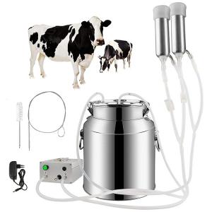 Best 7L 14L Pulsation Vacuum Pump Milker SS Goat Milking Machines wholesale
