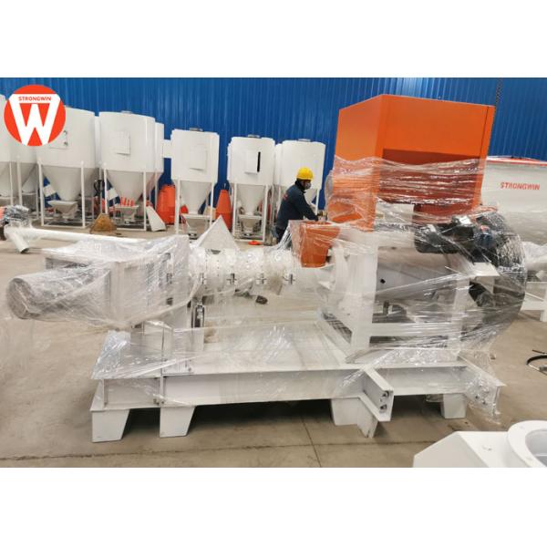 Single Screw Dry Type Maize Soybean Extruder Machine