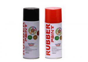 Best High Gloss Plastic Coat Spray Paint , Heat Resistant Black Rubber Coating Spray wholesale