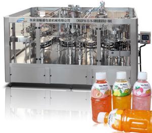 Best 18000 Bottles/Hour 0.5L Juice Filling Machine automatic 4 in 1 pulp juice filling wholesale