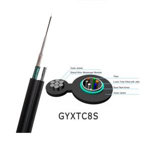 Best OS1 OS2 Self Supporting GYXTC8S Optical Fiber Cables wholesale