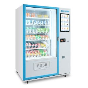 Buy cheap Snacks / Beverages Vending Machine Self Service Food Vending Machines Kiosk from wholesalers