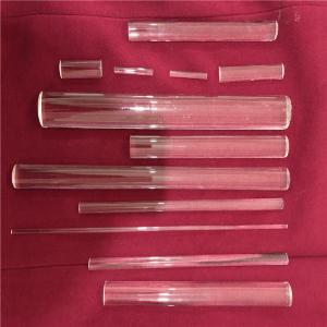Frosted Quartz Glass Rod High Purity SiO2 Sand Material Made