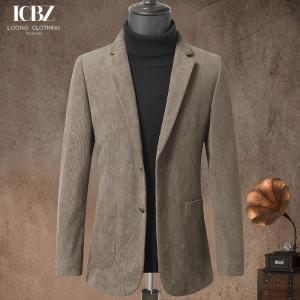 Best Adults Corduroy Suit Jacket 2024 Custom End Slim Single Corduroy Casual Suit for Men wholesale