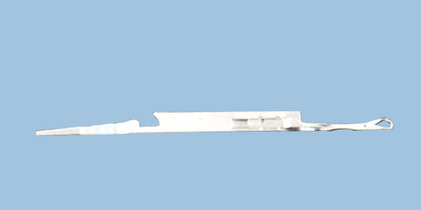 Computerized flat knitting machine transfer point