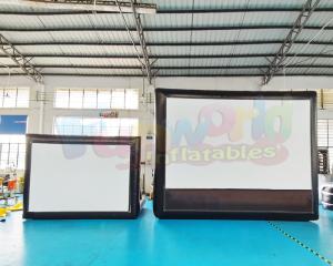 China 0.55mm PVC Inflatable Movie Screen Blow Advertising Cinema Projection Show on sale