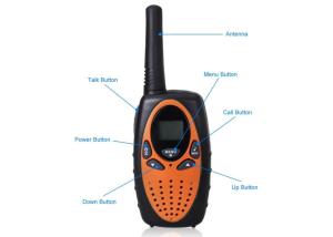 Best Multi Function USB Long Range Walkie Talkies With VOX Function Black Color wholesale