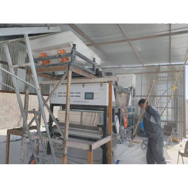 Automatic Quartz Grain Color Sorter with 99.99% Sorting Accuracy and Double-Sided Camera Detection