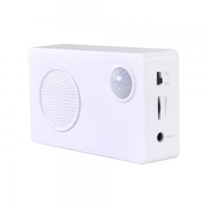 China Motion sensor alarm box PIR human sensor sound box with pre-load audio on sale