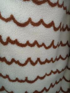 Best Jacquard 100% Polyester Sherpa Fabric Faux 150cm Adjustable 340GSM wholesale