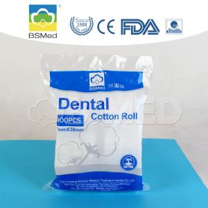 Best Sterile Small Size Dental Cotton Rolls White Color For Medical / Personal Care wholesale