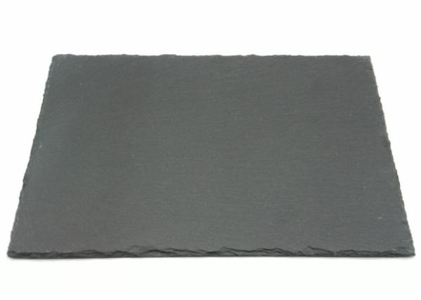 Cheap Rough Edges Slate Cheese Cutting Board Rectangular Shape 30cm x 20cm With Pads for sale