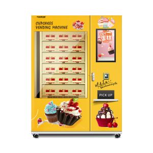 Best Large Capacity Slice Cake And Cupcakes Vending Machine With Cooling And Elevator System wholesale