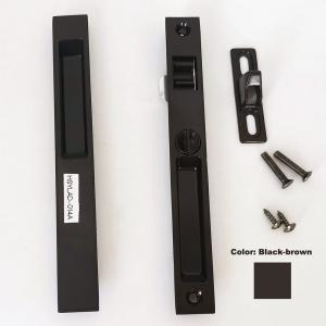 Best Aluminium Sliding Window Lock 90G Double Side Lock Black-Brown Modern Door Lock wholesale
