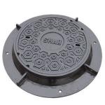 Municipal Construction Watertight Grey Cast Iron Casting Manhole Cover With