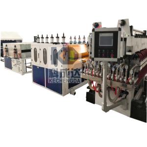 China Saving Energy PC Hollow Sun Board Making Machine Plastic Board Extrusion Line on sale
