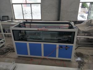 China PVC UPVC Water Supply Pipe Production Line , PVC Plastic Pipe Extrusion Machinery on sale