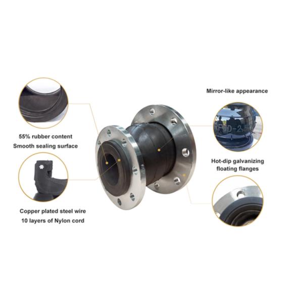 Eccentric Reducer Rubber Joint High Temperature Resistance Rubber Couplings