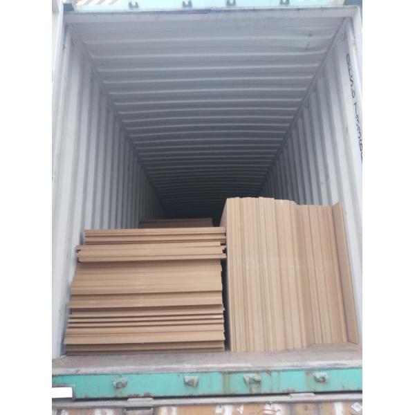 Custom Made Pine Veneered MDF Sheets / Office Table Water Resistant MDF Board
