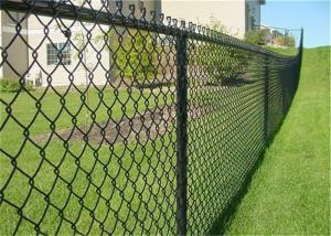 60x60mm Pvc Coated Galvanized Chain Link Fence Fabric For Security