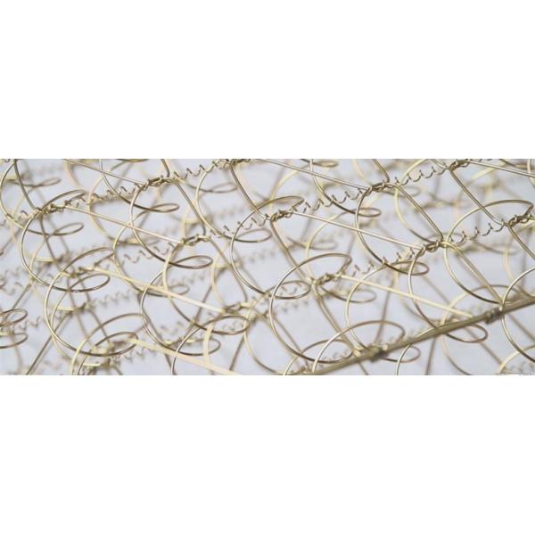 Stainless Steel / Natural Latex Bonnell Spring Mattress , Memory Bonnell