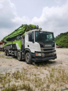 Best High Productivity 2019 Zoomlion 56m Concrete Pump Truck with 2.6mm Vibrating Amplitude wholesale