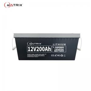 China 12V 200Ah LiFePO4 Battery 2000-4000 Life Cycles 10-Year Lifetime on sale