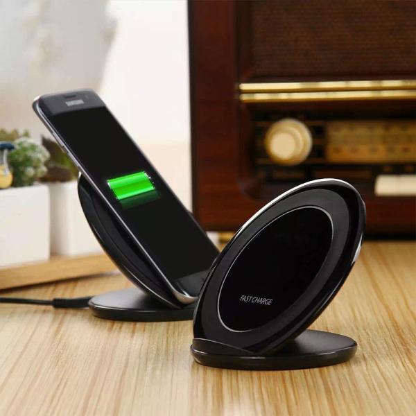 Universal Samsung Wireless Charging Pad DC 5V 2A Metal Material For Mobile Phone