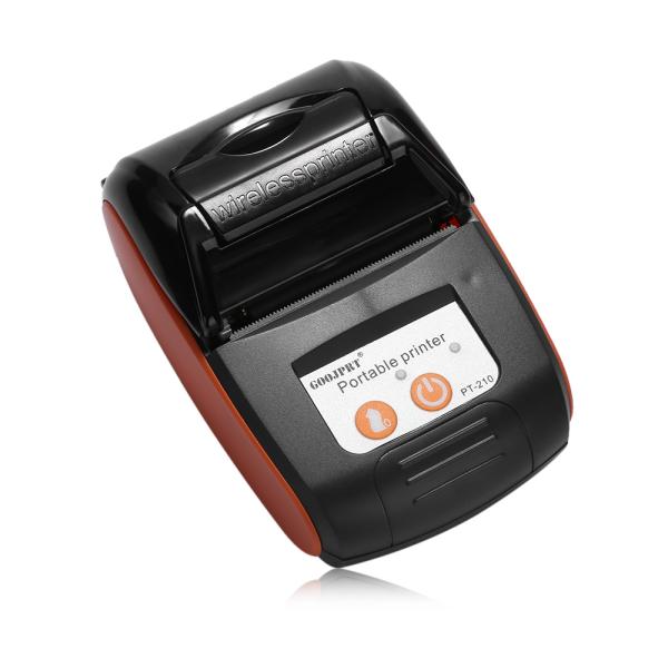 PT-210 58mm Mini Printers Bluetooth Thermal Printer Portable Wireless Receipt Printing Machine Windows for Android IOS