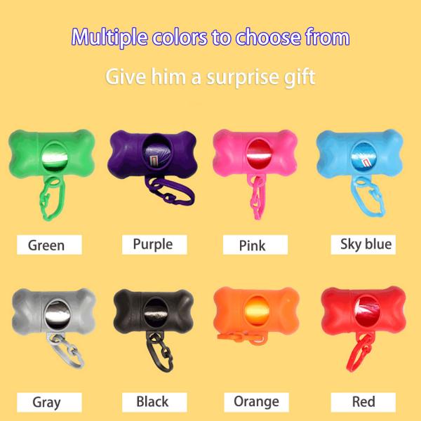 100% Biodegradable Plastic Dog Poop Waste Bag Customized Size with Logo Customized Logo
