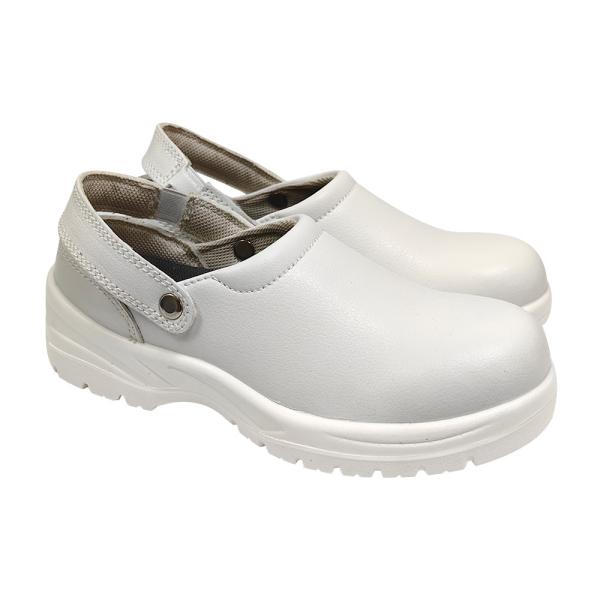 Cheap White Anti Smashing ESD Anti-Static Safety Shoes With Steel Toe Caps For Dust-Free Cleanroom Esd Work Shoes for sale