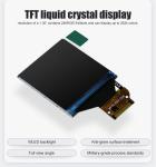 Polcd 350 Nit 240x240 St7789v 1.33 Inch TFT LCD Display 4 Wire SPI Black