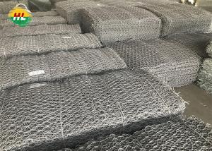 Best 100x120MM Gabion Box Wire Mesh Strong Firm With Hexagonal Opening wholesale