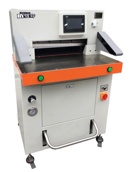 Cheap Touch LCD Hydraulic Paper Cutting Machine Max Cutting 670mm Program Control for sale