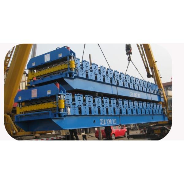 corrugated glazed roof machine