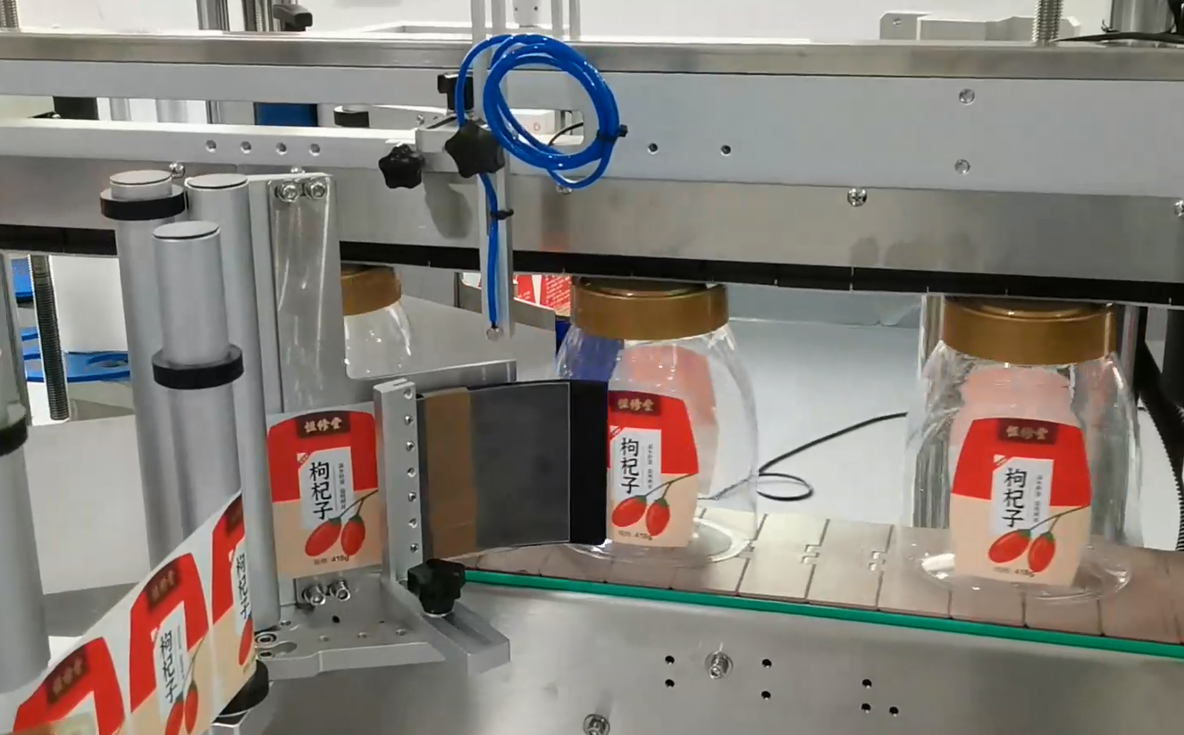 FK911 speed Two Sides Double Heads Label Printing Machine for Flat/Round/Square Bottles