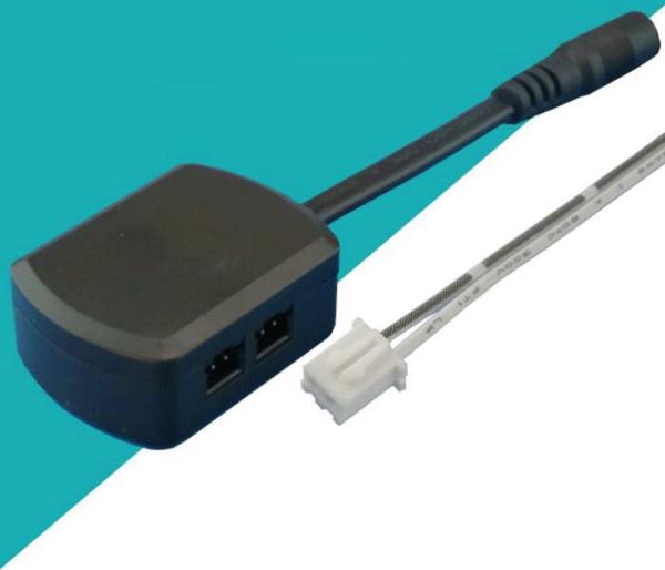 Cheap 30V 10A Cable Cubby Box , Kitchen Cabinet Lighting One Into Four Out Junction Box XH Terminal JST Power Connector for sale