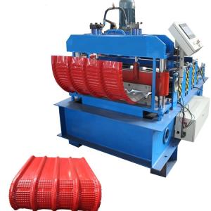 Best Crimping Curved Arch Plc Roof Sheet Roll Forming Machine Automatic wholesale
