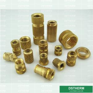 Best Customized Designs CPVC Fittings PVC Fittings Brass Inserts Brass Color Female Brass Inserts wholesale