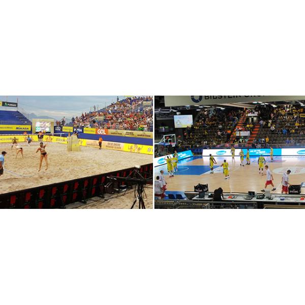 P5.95 Outdoor Full Color LED Display in Portugal Stadium / Gymnasium Center
