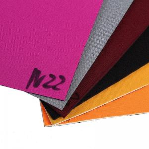 Best 4.0mm SCR Bonded Thin Black Rubber Sheet , Knitted Jersey Polyester Neoprene Fabric wholesale